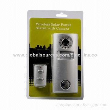 Auto Dialer Wireless PIR Detection 3G GSM Alarm Camera with PIR and Door Sensors Connection